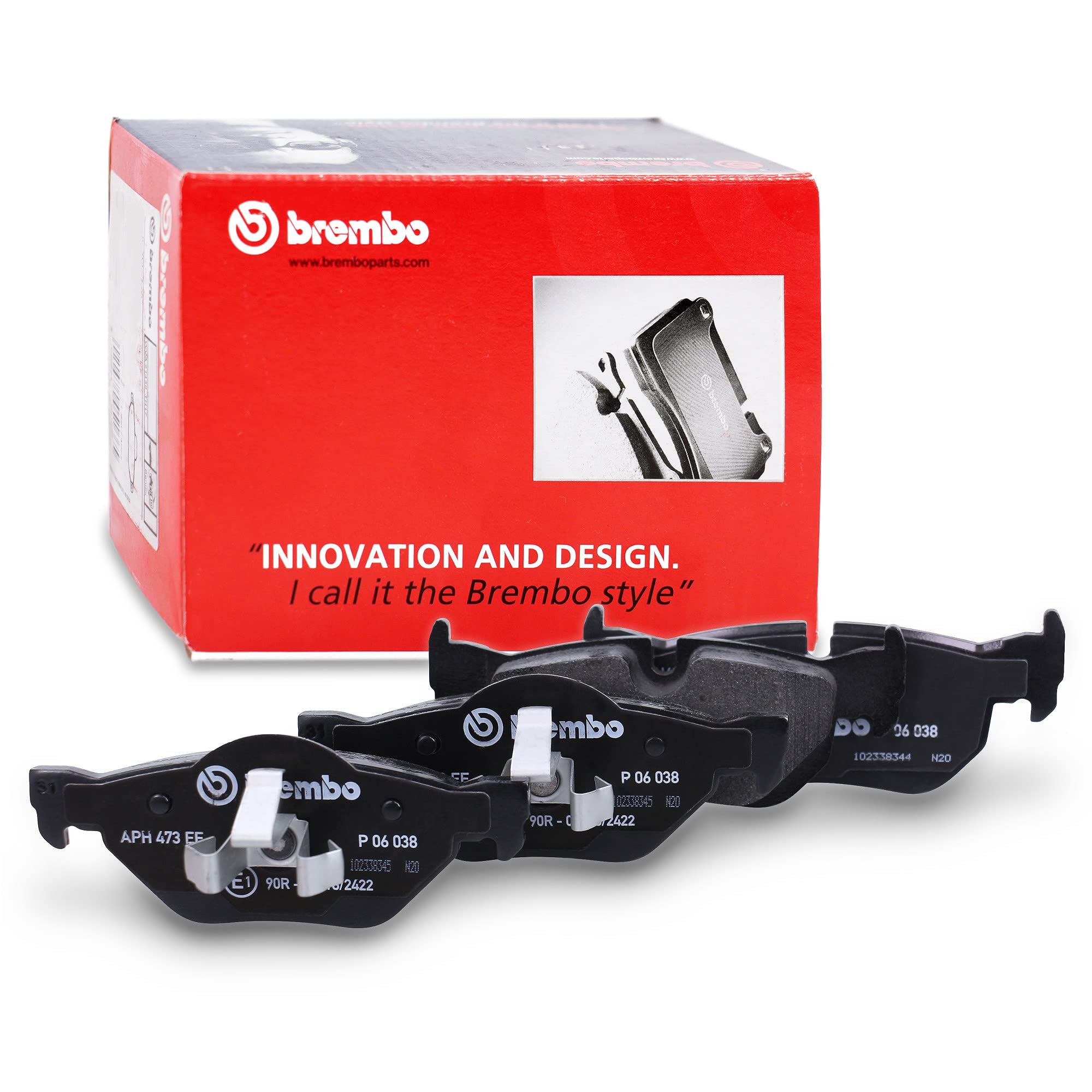 Brembo P 06 038 - Pastiglia Freno - Posteriore