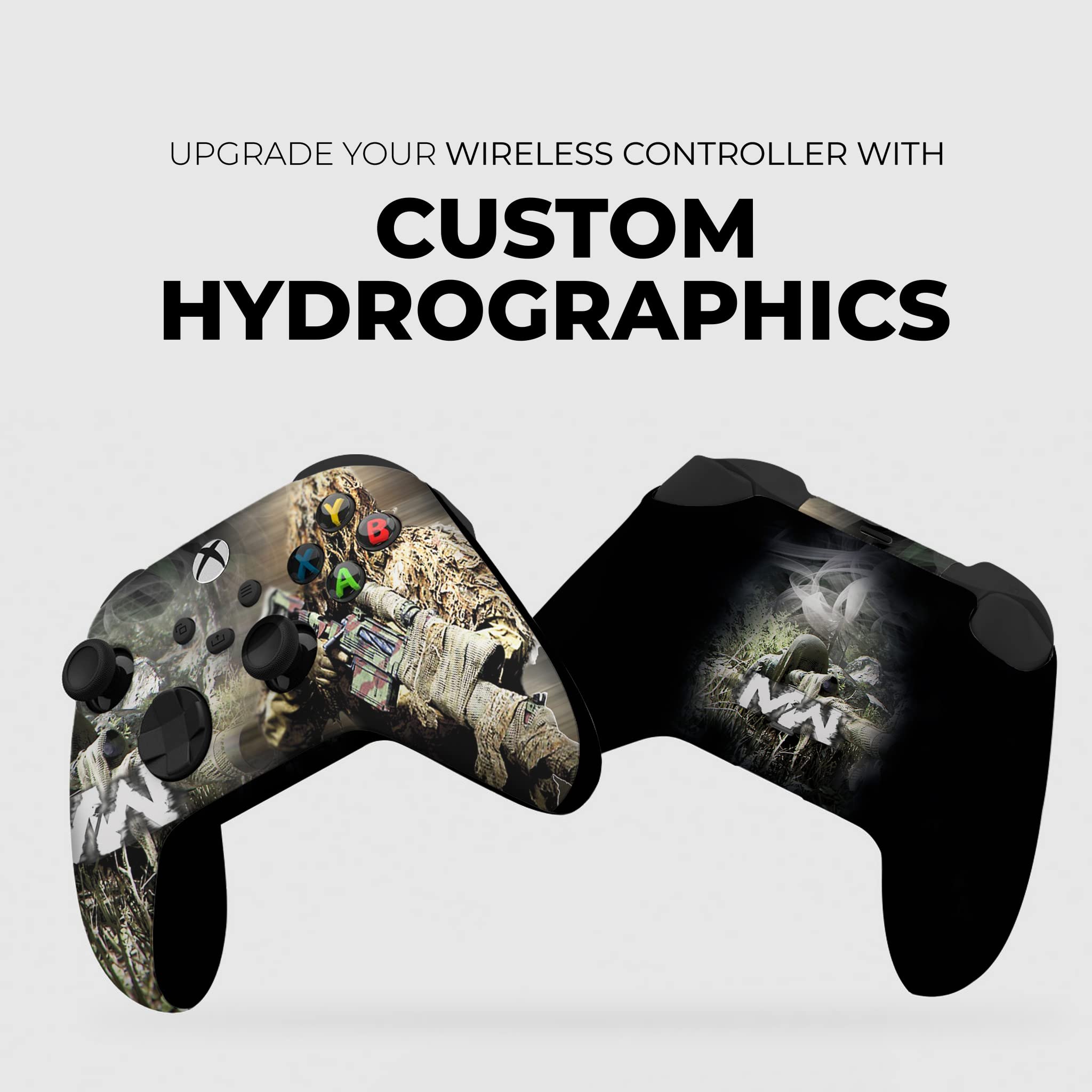 DreamController C-O-D Moderrn Warfare Custom X-box Controller inalámbrico compatible con X-box One/X-box Series X/S Orgullosamente personalizado en Estados Unidos con impresión hidrófuga permanente