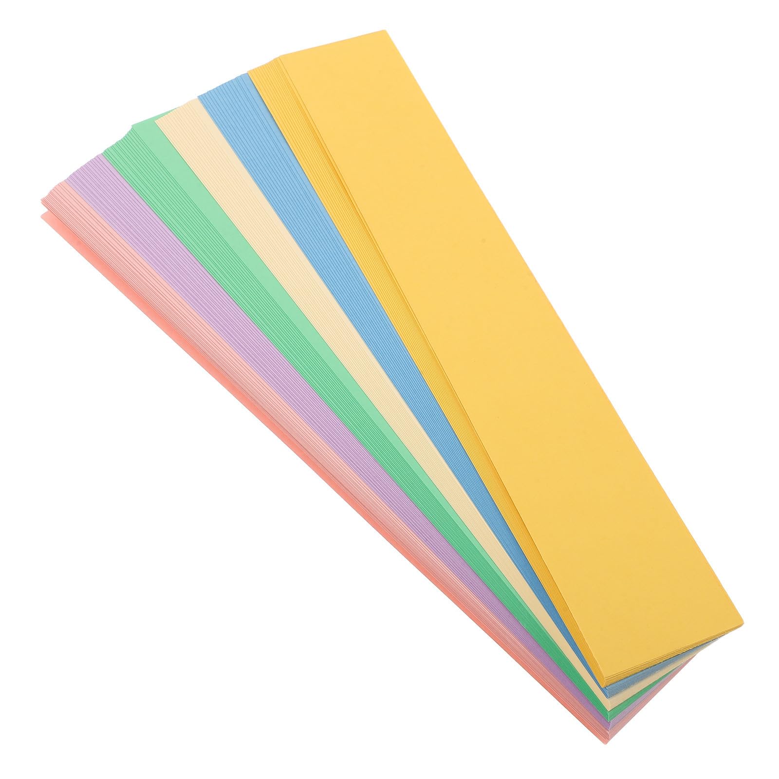 SHINEOFI 300 Stück Bunte Papierketten für Partydekorationen mit Farbigem Karton für Klassenzimmer Zuhause und Feierlichkeiten