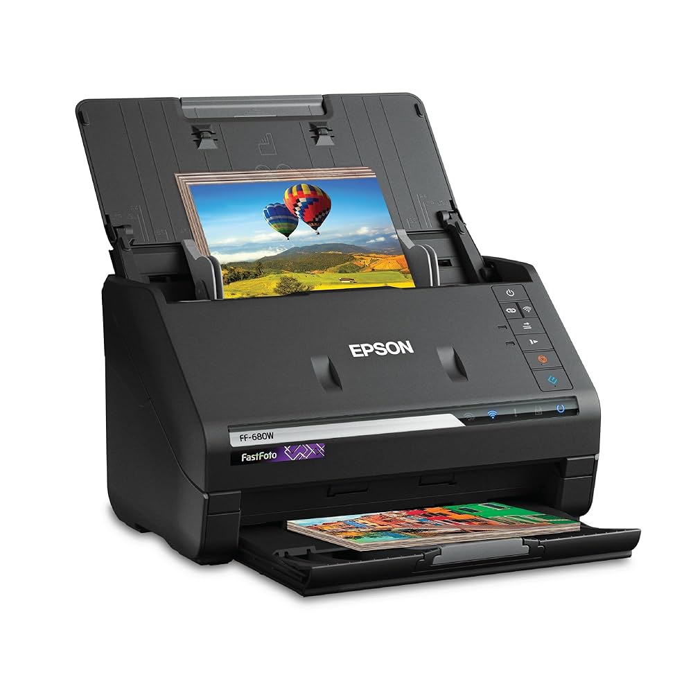 EPSON FF-680W FastFoto ドキュメントスキャナー　エプソン Amazon | Epson (エプソン) FastFoto ワイヤレス高速写真