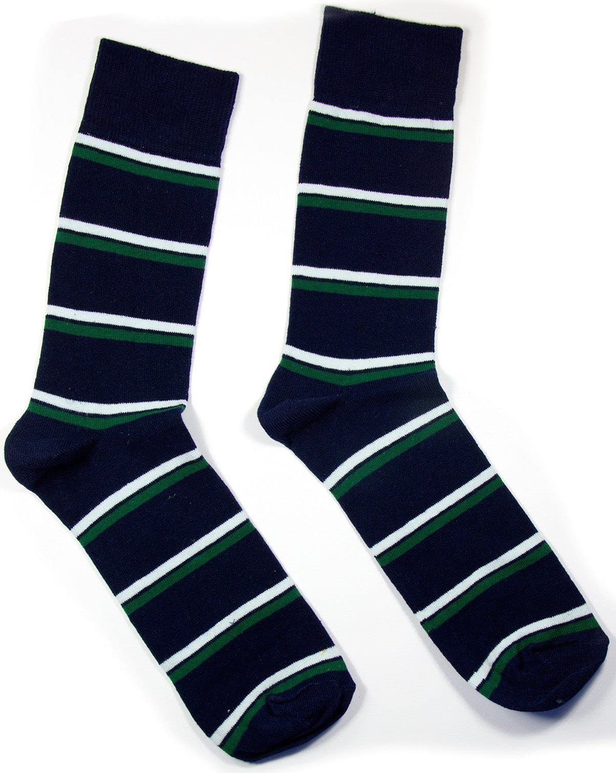 The Regimental Shop Men's Blue/Green/Silver Royal Corps Of Signals Regital Socks