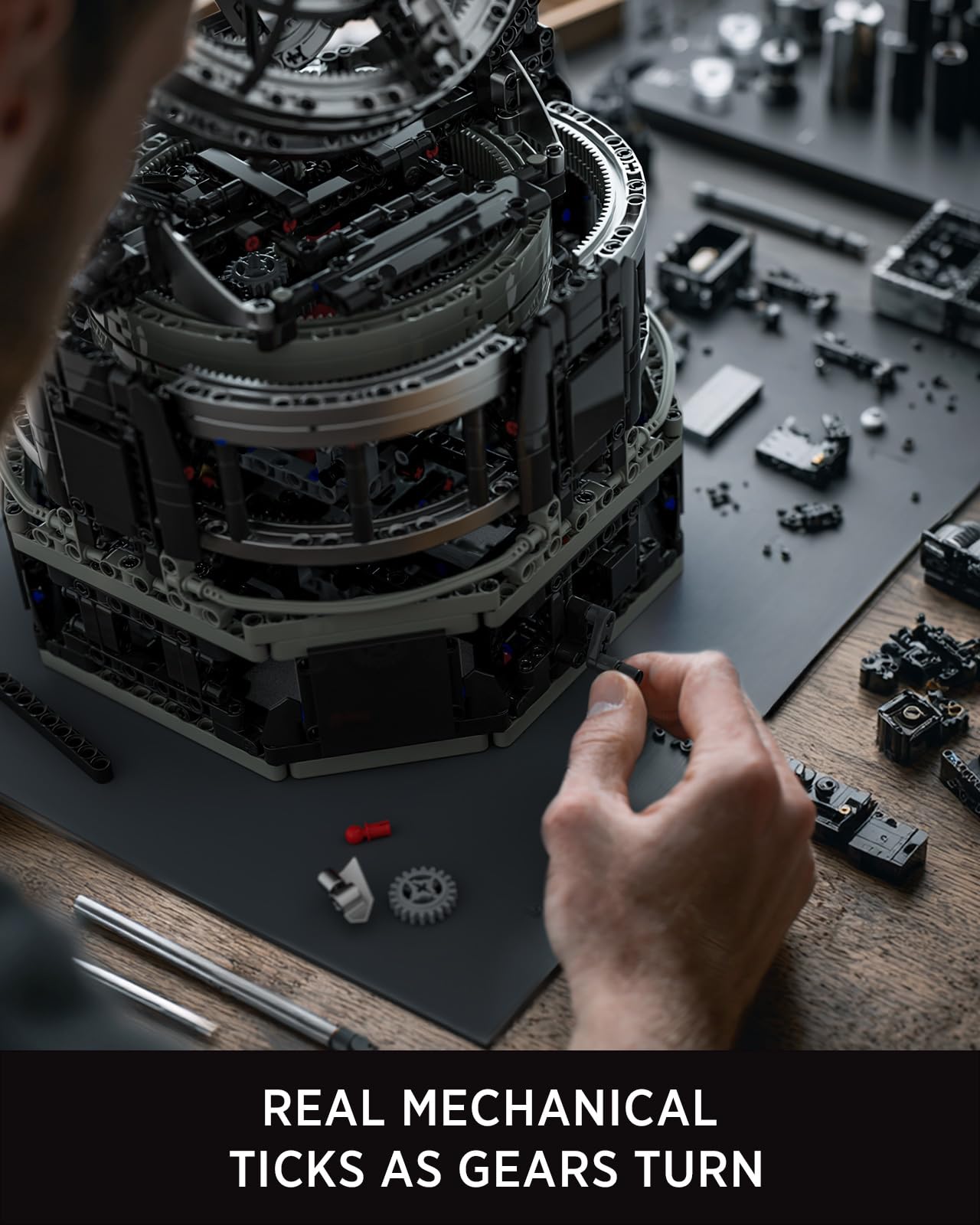 Nifeliz Kit di Costruzione Technique Tourbillon, Modello della Serie Motori per Collezionisti, Kit Espositivo Scientifico-Fisico per Adulti, Regalo per l'Arredo della Casa o dell'Ufficio, NF10355
