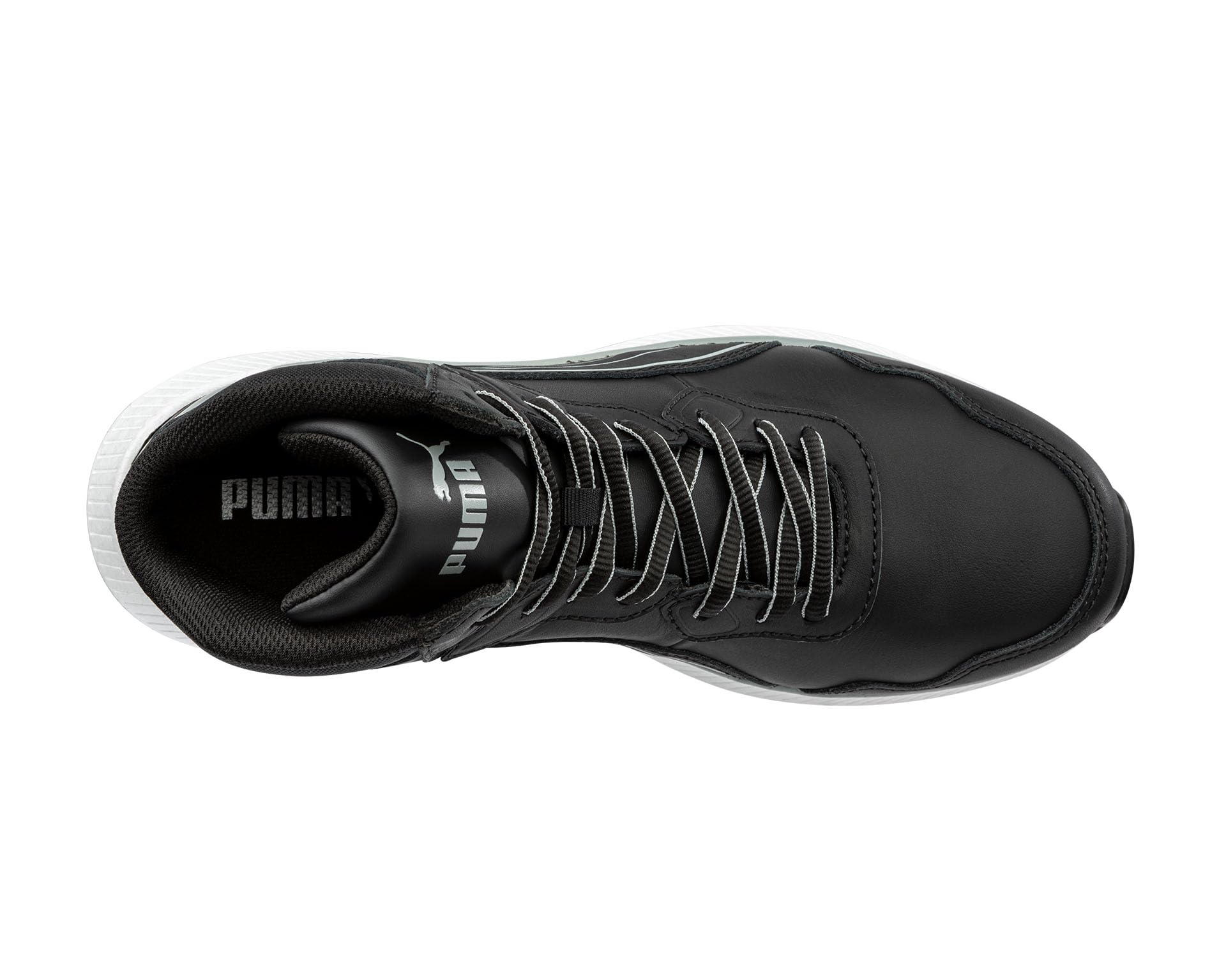 Albatros Zoom Black MID S3S ESD FO HRO SR Zapatillas de seguridad ligeras para hombre, antideslizantes, sin metal, tapa de fibra de vidrio, zapatos de trabajo