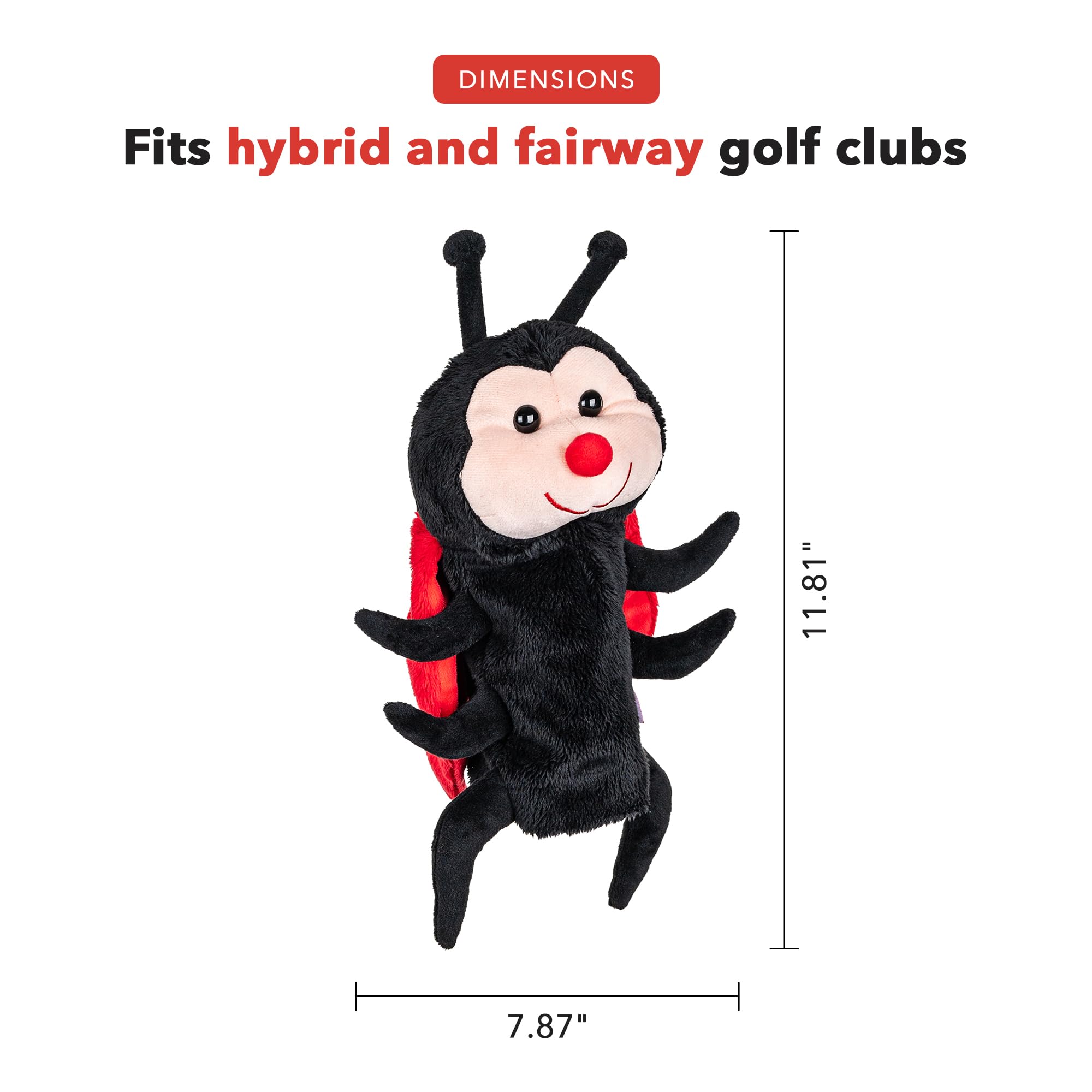 Daphne's Ladybug Hybrid-Schlägerhaube