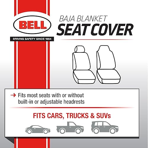 Miniatura 3 de Kit completo de asiento y cubierta para volante Bell Automotive Baja Blanket, Asiento