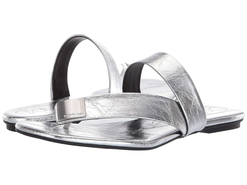 

Calvin Klein Saurin (Silver Thrill Metallic) Women's Sandals