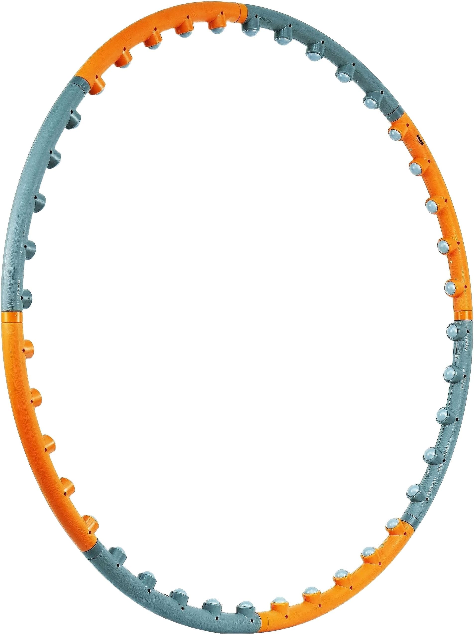 Axox Fitness Weighted Hula Hoop 98 cm, 1 kg EVA Foam Exercise Hoop for Waist Training, Core Strength, Weight Loss & Toning, Durable Home Workout Equipment