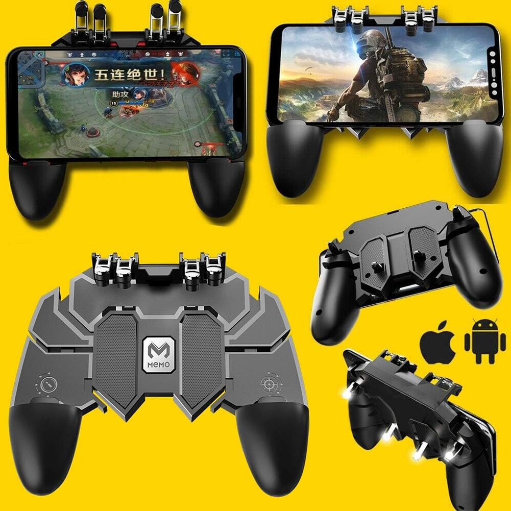 XiuFen for PUBG Mobile iPhone Android AK66 Fire Trigger Gamepad Controller Joystick