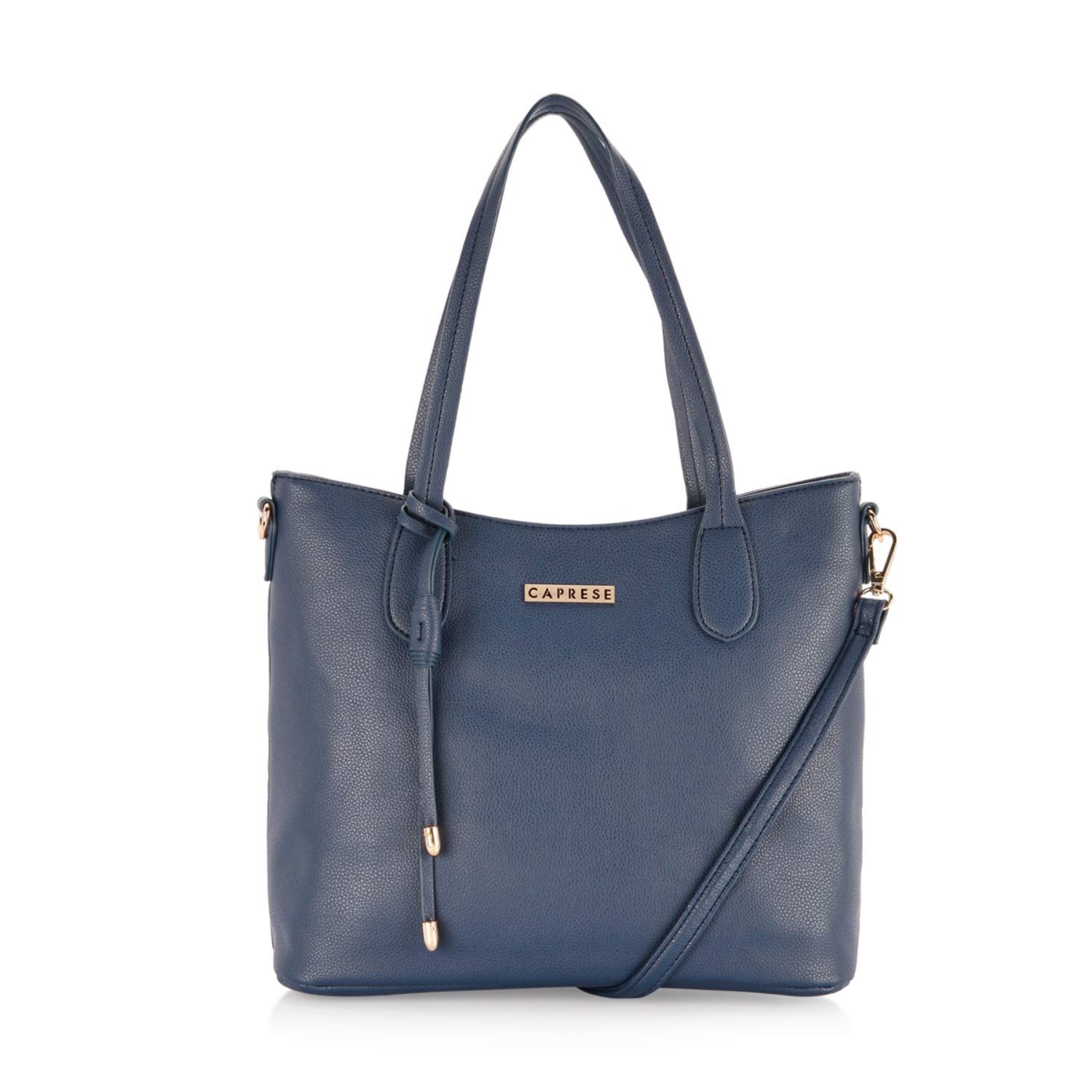Caprese Womens Zip Closure Tote Handbag (Blue_Free Size) (B082V6N9LR) Amazon Price History, Amazon Price Tracker