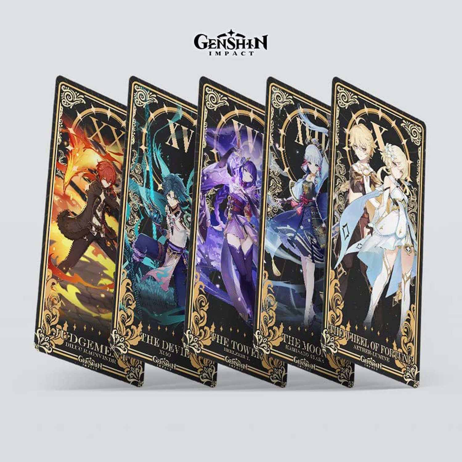 Amazon.co.jp: 22枚 タロットカード 原神グッズ げんしん 占い