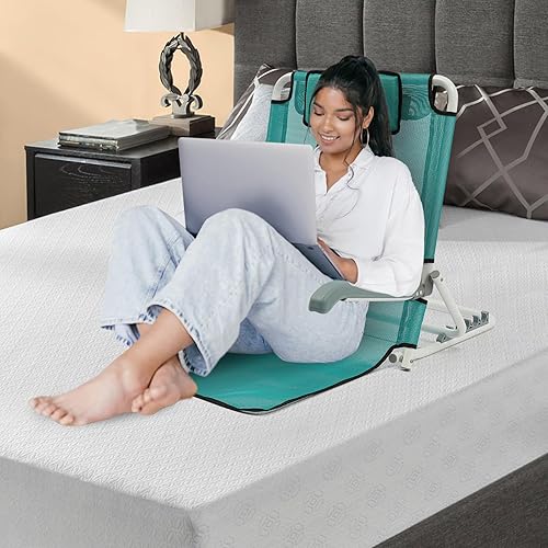 Miniatura 9 de Reposo de respaldo de cama ajustable para soporte lumbar de espalda del paciente, 198 libras, ayuda a las personas mayores a levantarse de la cama