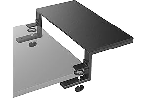 Clamp-On Desk Extender: Maximize Workspace Efficiency