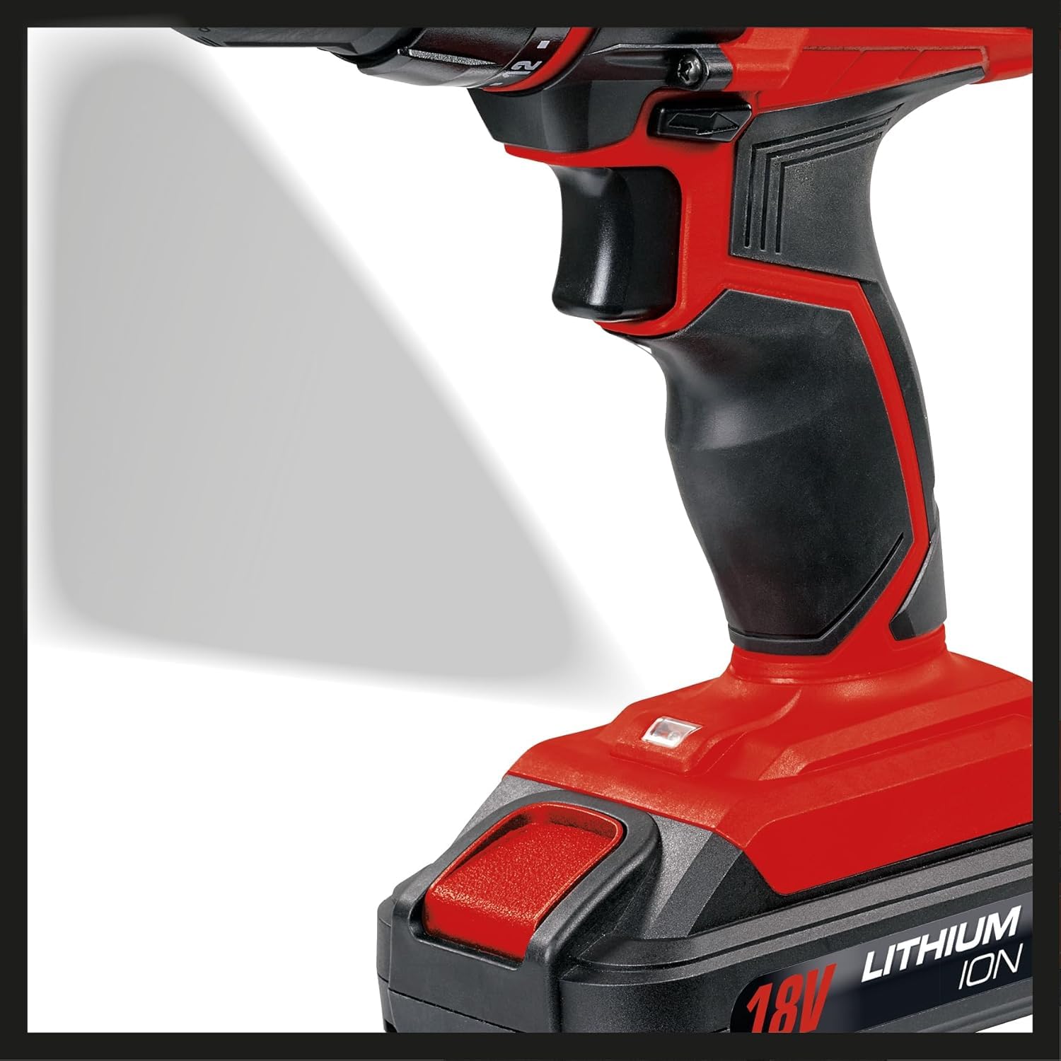 Einhell TC-CD 18-2 Li (1x1,5 Ah) trapano avvitatore a batteria (18 V, 1,5 Ah, 2 velocità, 38 Nm, mandrino 10 mm, incl. caricabatterie)