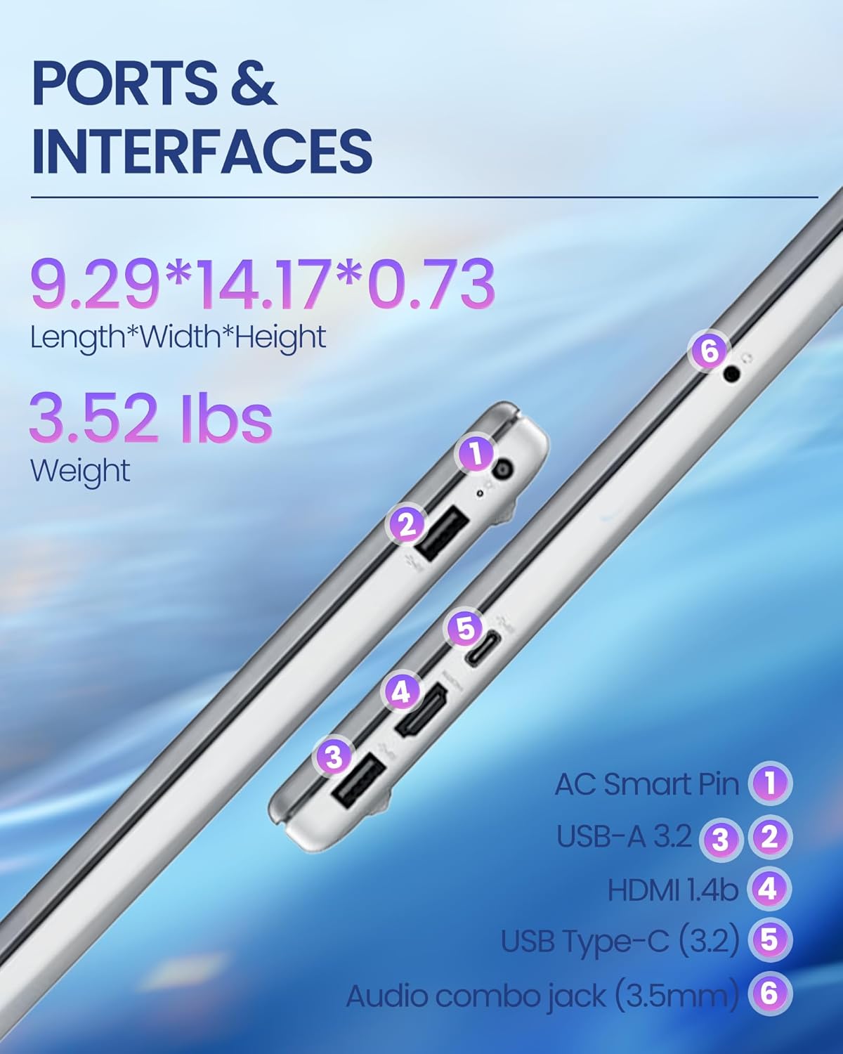 HP 2025 Updated 15.6" FHD Touchscreen Business Laptop, Intel i7-1355U (64GB RAM | 2TB SSD), Copilot Key, Numeric Keypad, Webcam, Windows 11 Pro, WiFi 6 & Bluetooth with SXK Accessory Kit 64GB RAM + 2TB SSD image 7 of 8 B0FM3MFJVK