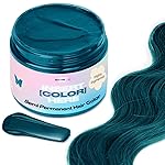 INH Semi Permanent Hair Color | Color Depositing Conditioner, Aquamarine Hair Dye | No Bleach No Peroxide Temporary Blue Green Tint for Women, Men | Vegan, Ammonia Free, Sulfate Free, Ready to Use 6oz