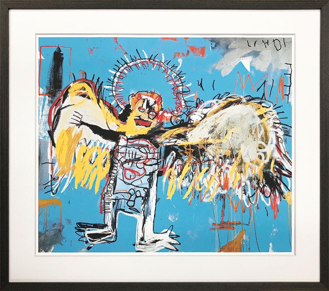 Amazon.co.jp: 絵画 名画 Jean-Michei Basquiat ジャン-ミシェル