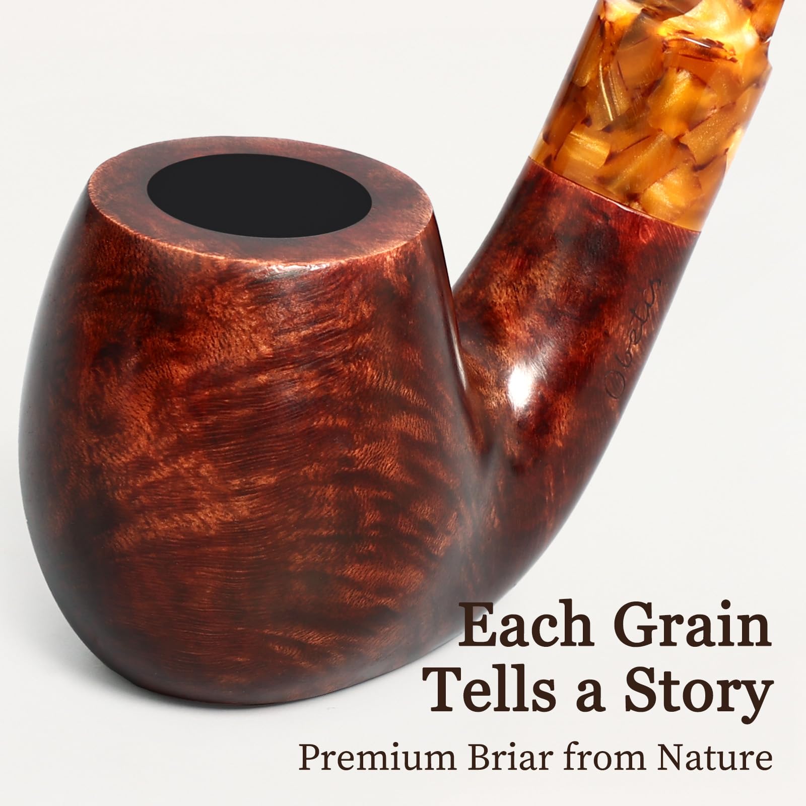 brier tobacco Amazon.com: Obetis Briar Tobacco Pipe Handmade Wood Smoking Pipe - Amber  Stem Calabash Pipe Flat Base Vintage Style