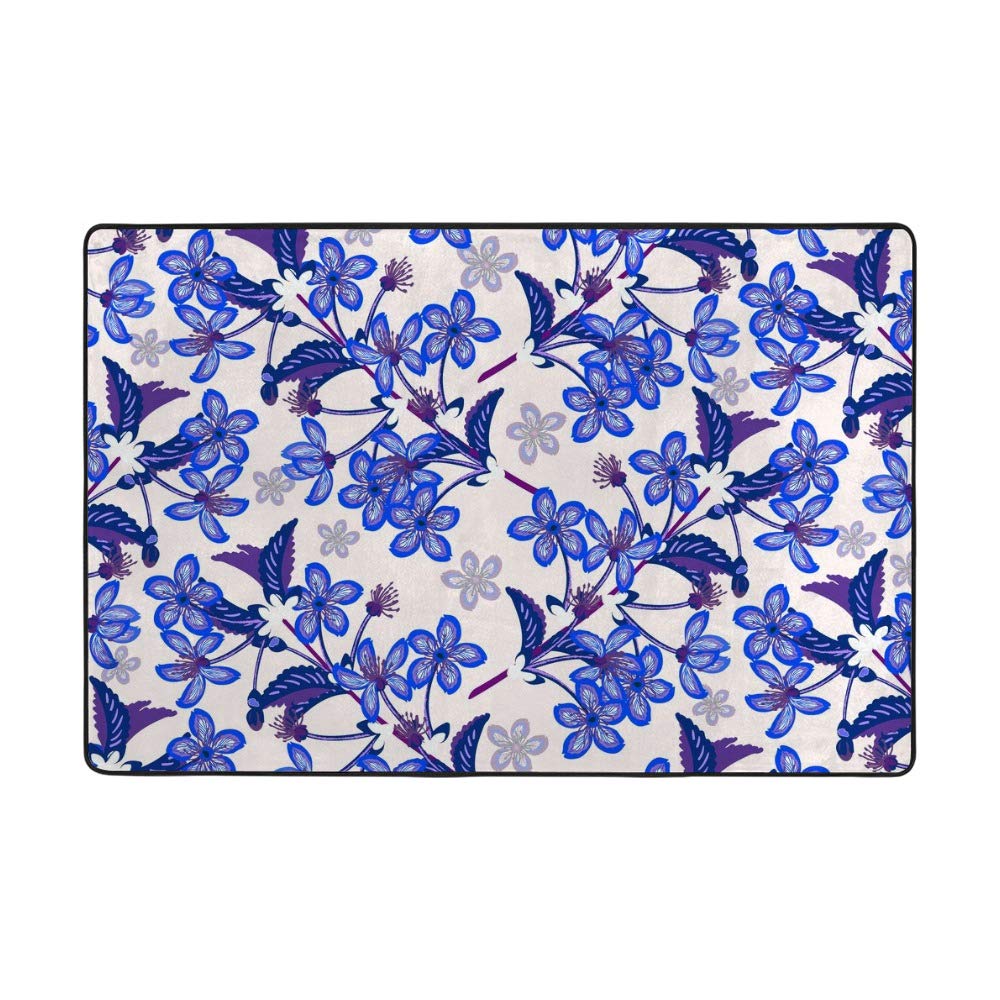 Tapis violet abstrait pour salon et chambre chaleureuse