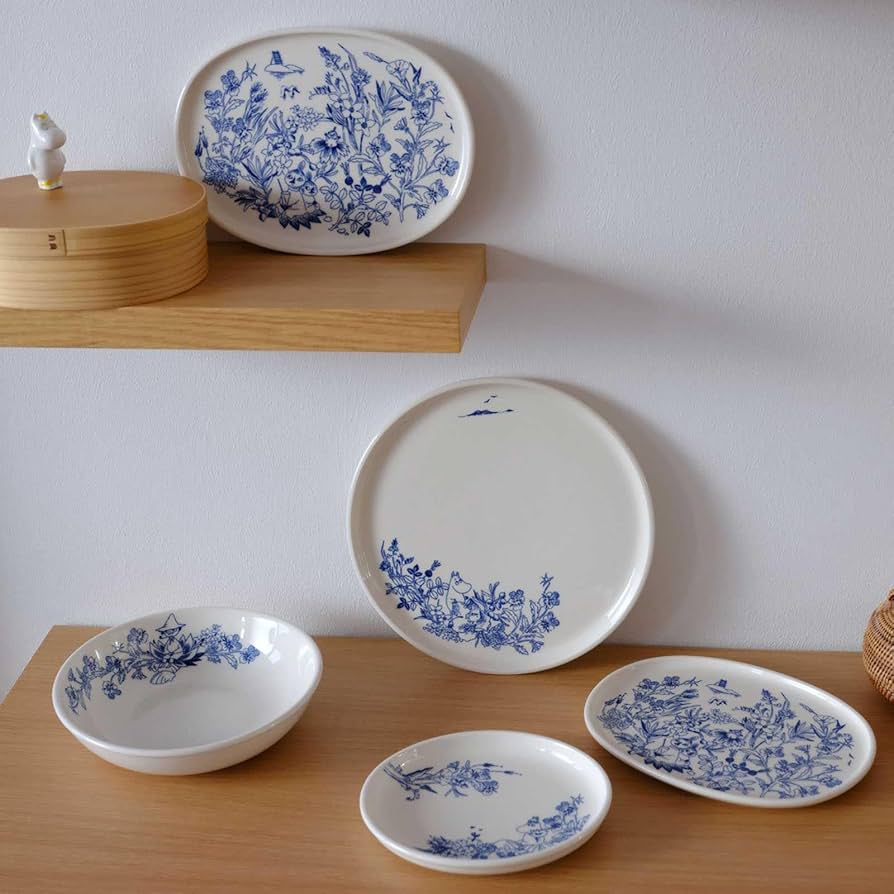 新品未使用 MOOMIN パスタカレー皿　マグカップ サラダボウル 12点セット mm1400-185-01.jpg