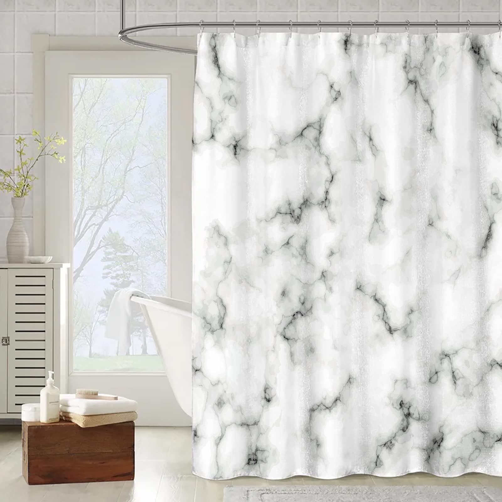 Lkw Ogechi Tenda Da Doccia Poliestere Impermeabile Da 200 CM A - Foto 3