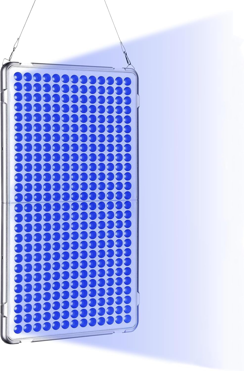 Bronceador facial para uso doméstico, luz bronceadora de 48 vatios con 338 LED, bronceador facial plegable con protección ocular, lámpara bronceadora para rostro y cuerpo.