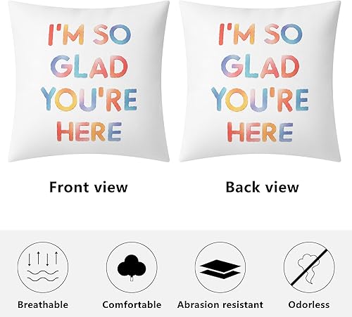 Miniatura 6 de Funda de almohada imprescindible para el aula, artículos de esquina calmantes para niños, decoración de almohada de salud mental para el hogar,