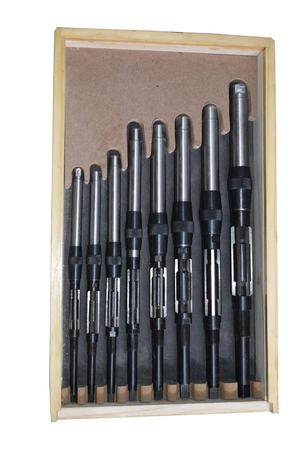 Expanding Adjustable Hand Reamer 8 Piece Set 15/32" 1.1/16" H4 H11