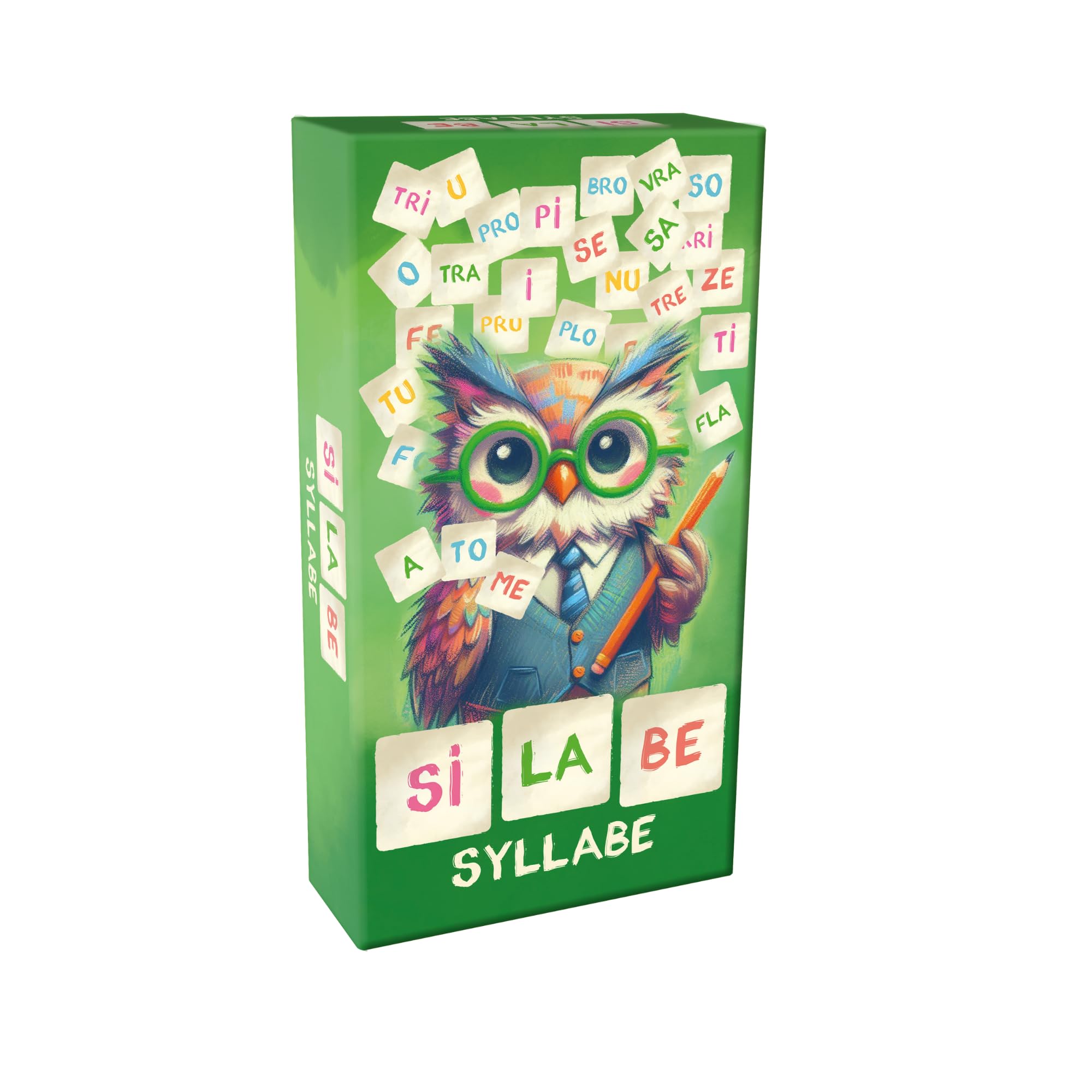 Syllabe - Jeu de Cartes Amusant pour Créer des Mots en Famille