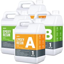 OcePor Epoxy Resin 4 Gallon Clear Resin Epoxy Art Craft Supplies