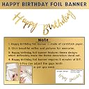 Party Propz Birthday Decoration Kit - 26 Pcs, Happy Birthday Decoration Kit for Husband Wife, Canopy Tent for Decorations, White Golden Balloons for Decor With White Net gallery image