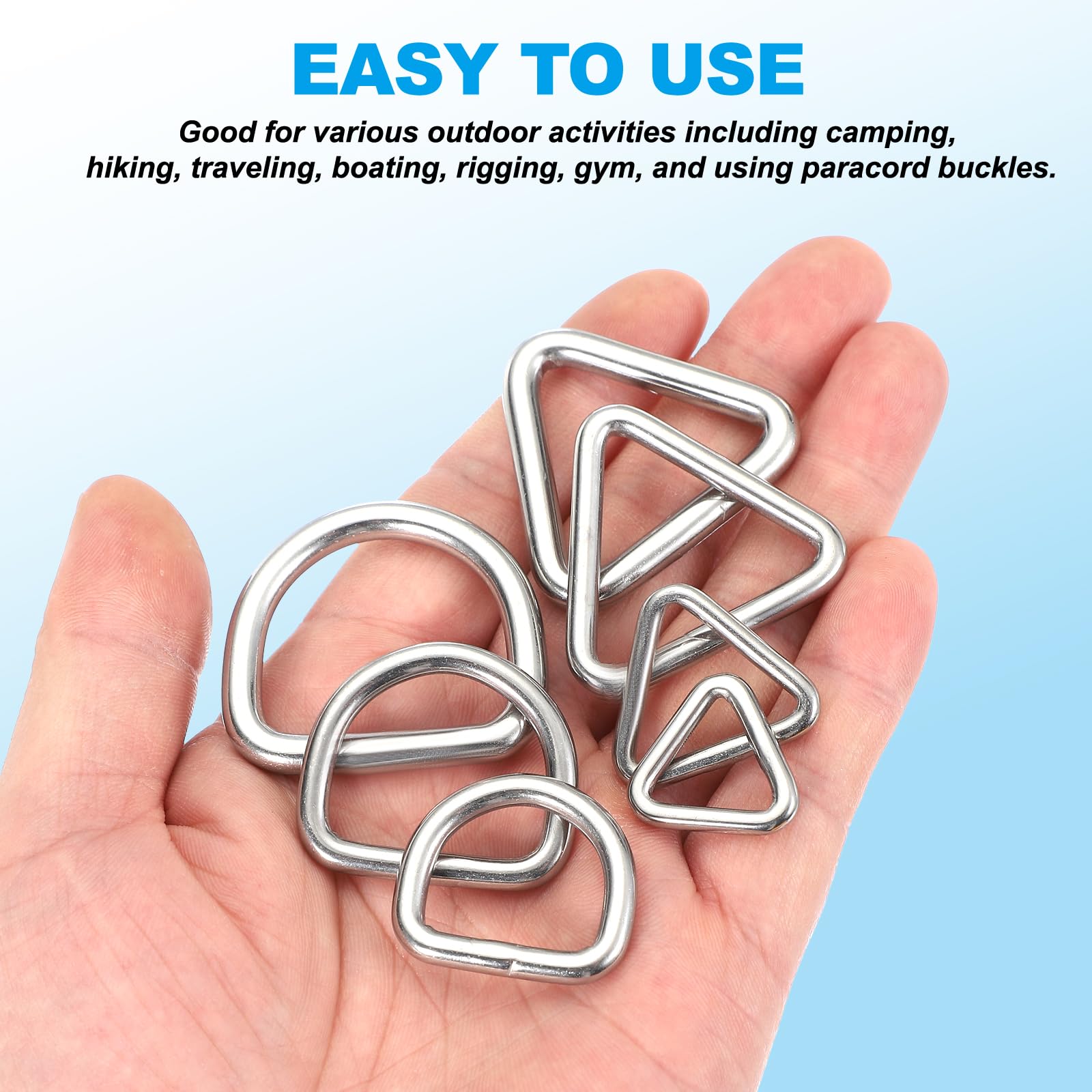 PATIKIL 0.7" Metal D-Rings - Image 3