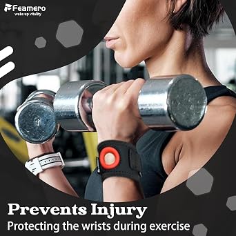 TFCC Wrist Brace Ulnar Wrist Brace with Compression Rring Pad for Ulnar Sided Wrist Pain, TFCC Tear, Repetitive Wrist Use Injury, DRUJ Instability (S/M)