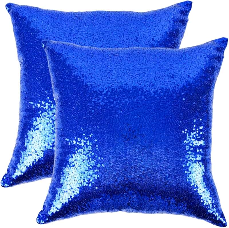 royal blue pillows