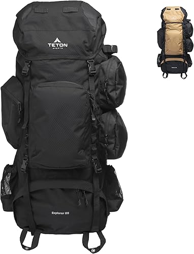 Miniatura 10 de TETON Sports Explorer - Mochila con marco interno, mochila de alto rendimiento para mochileros, senderismo, campamento