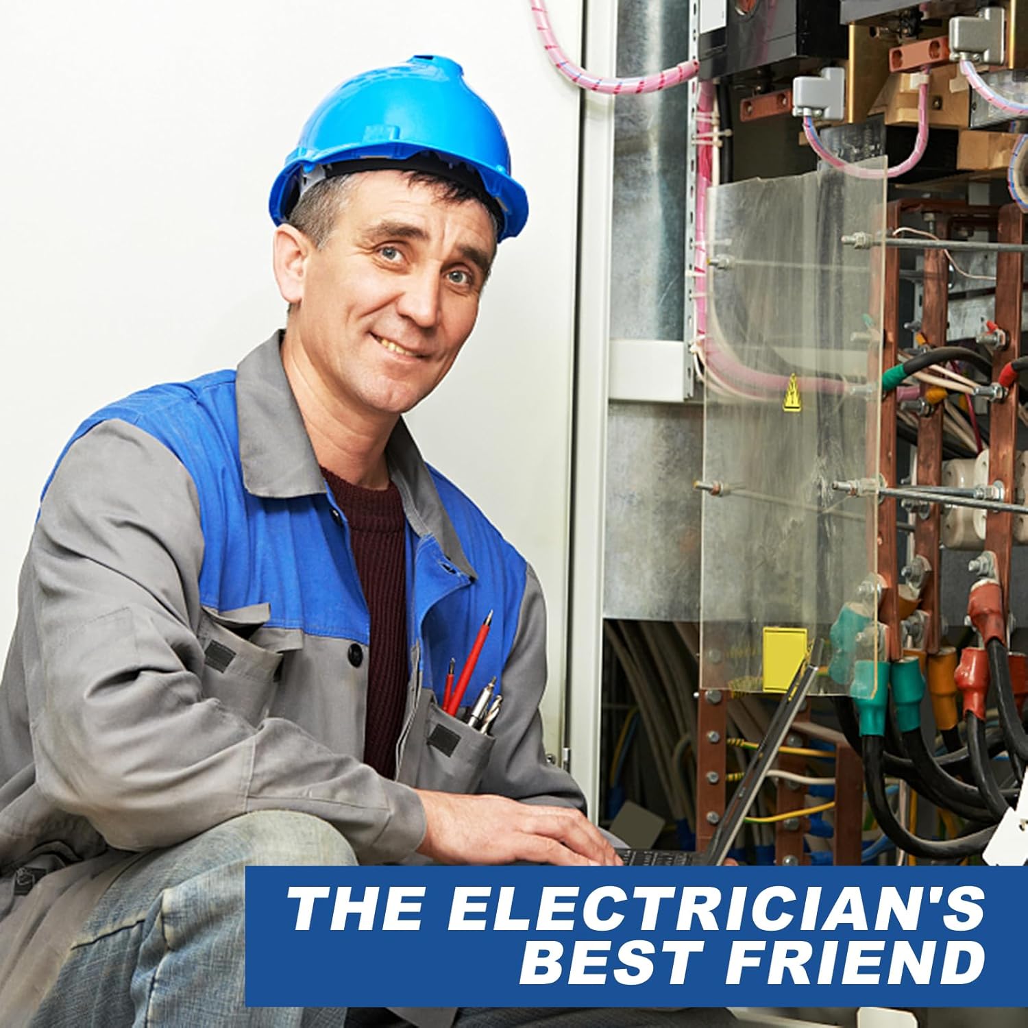 Black Insulated in-Line Splice Alumiconn Connector 2 Set Screws - 1/0-14 Wire Range - 3/16 Allen Hex - Pre-Filled with Oxide Inhibitor, Rubber Vinyl Coating, 6061-T6 Aluminum CU9AL, (15 Pack)