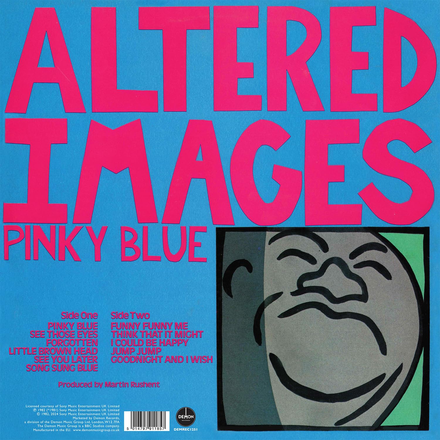 Altered Images: 'Pinky Blue' Half-Speed Master
