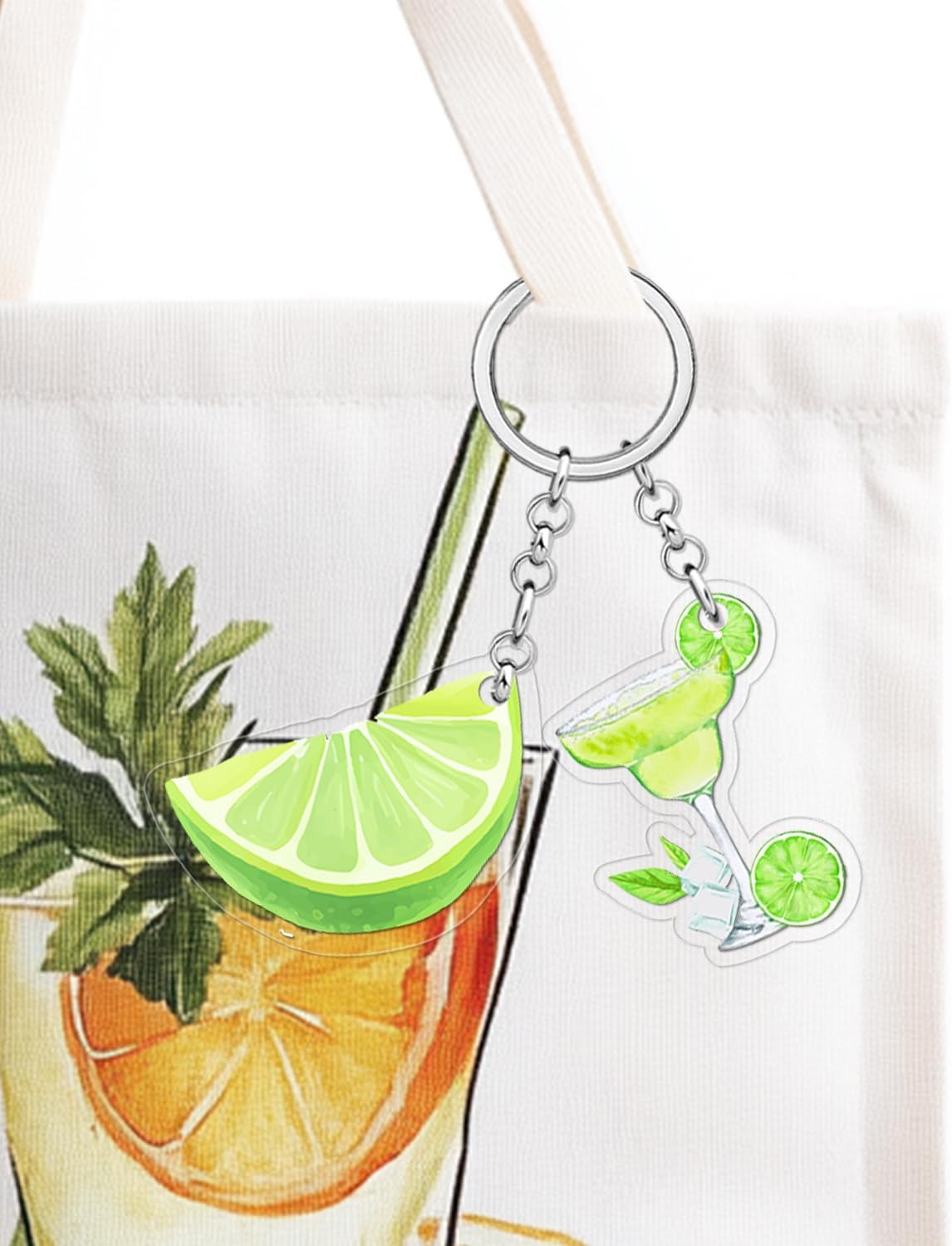 24Pcs Martini Keychains for Women, Margs and Matrimony Bachelorette Party Favors Acrylic Martini Keychains Martini Gift Accessories for Women Martini Birthday Bachelorette Bridal Shower Party Supplies image 3