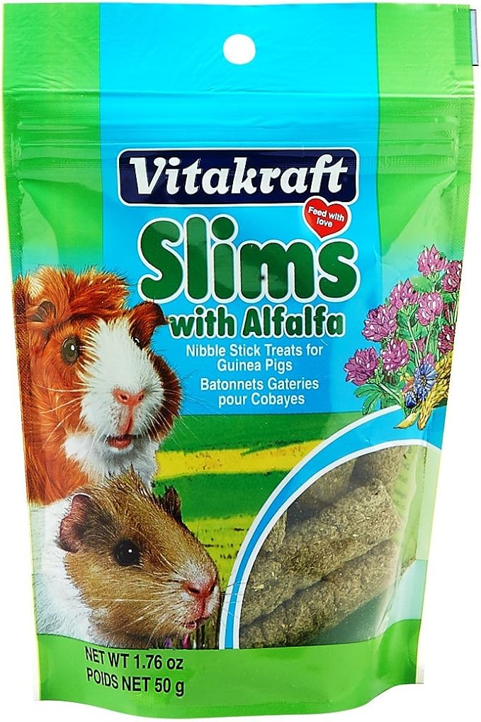 Vitakraft Guinea Pig Slims With Alfalfa Nibble Stick Treat