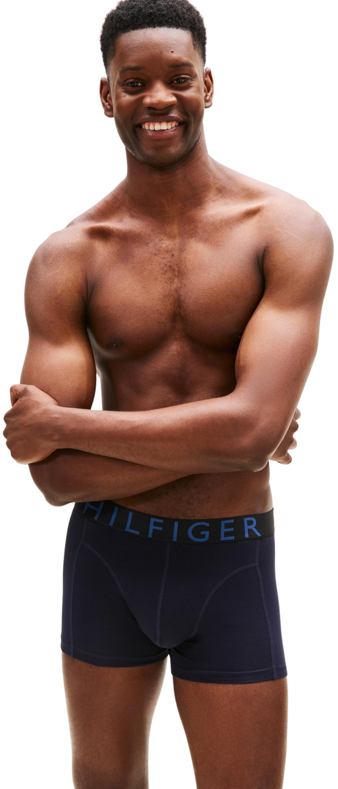 Tommy Hilfiger Uomo Pantaloncini Boxer Confezione da 3 con Fascia con Logo