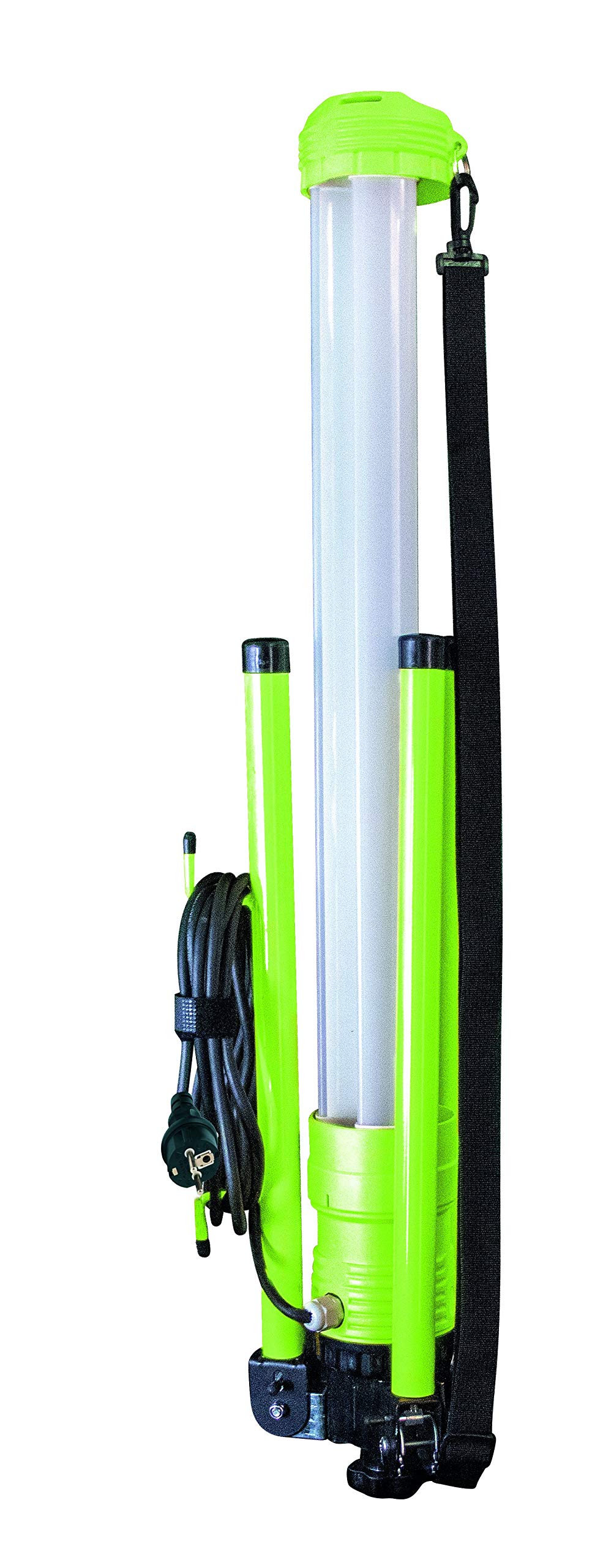 Luceco Foco de Trabajo Trípode 40W, Luz Portátil IP65 Impermeable, Lampara LED Portátil para Obras, Jardines, Automóviles, Garajes