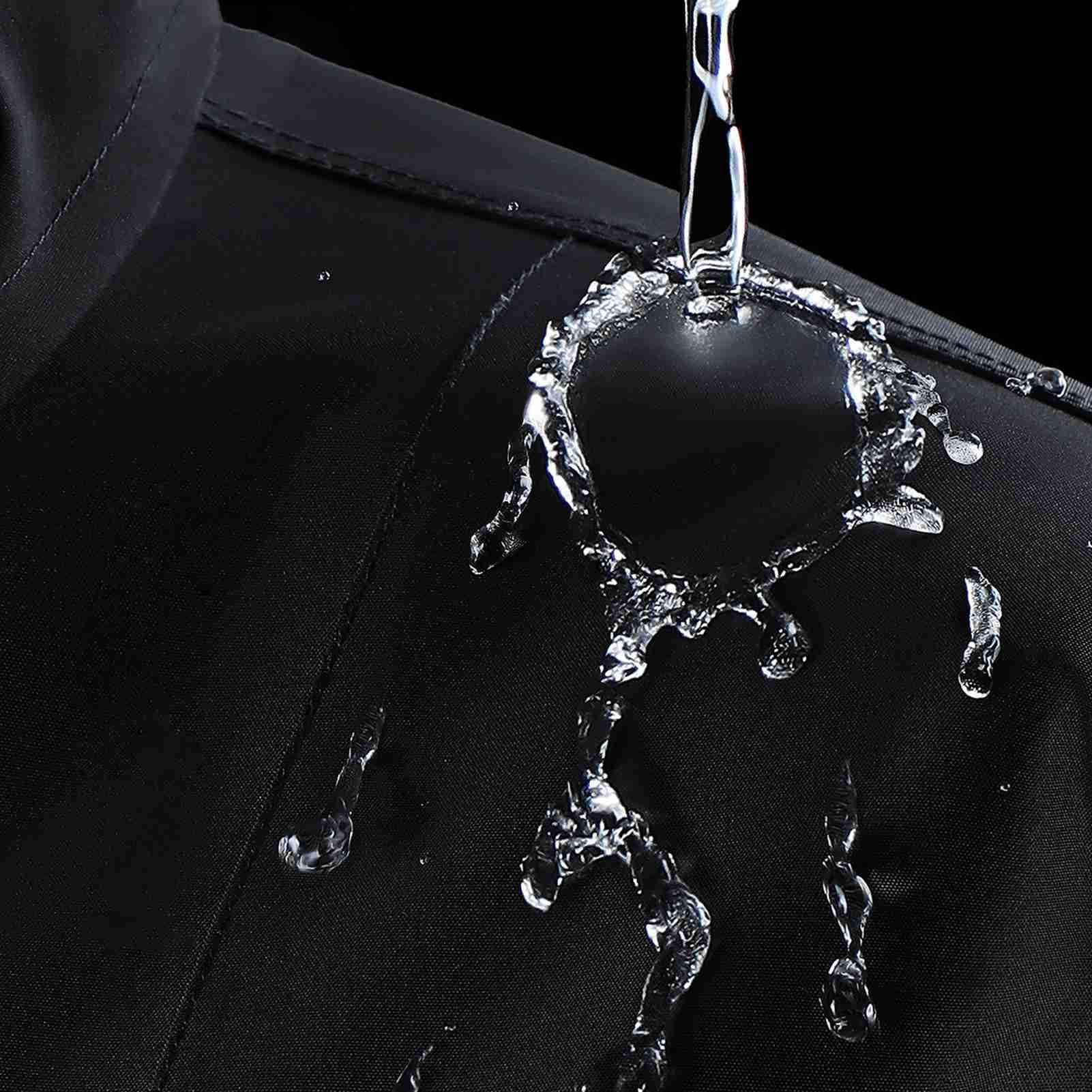 ZJchao Manteau de pluie imperméable pour moto, Ensemble D'Imperméable de Moto Réfléchissant Imperméable pour Hommes Vêtements de Pluie de Travail Combinaison de Pluie de Moto avec Imperméable (L)