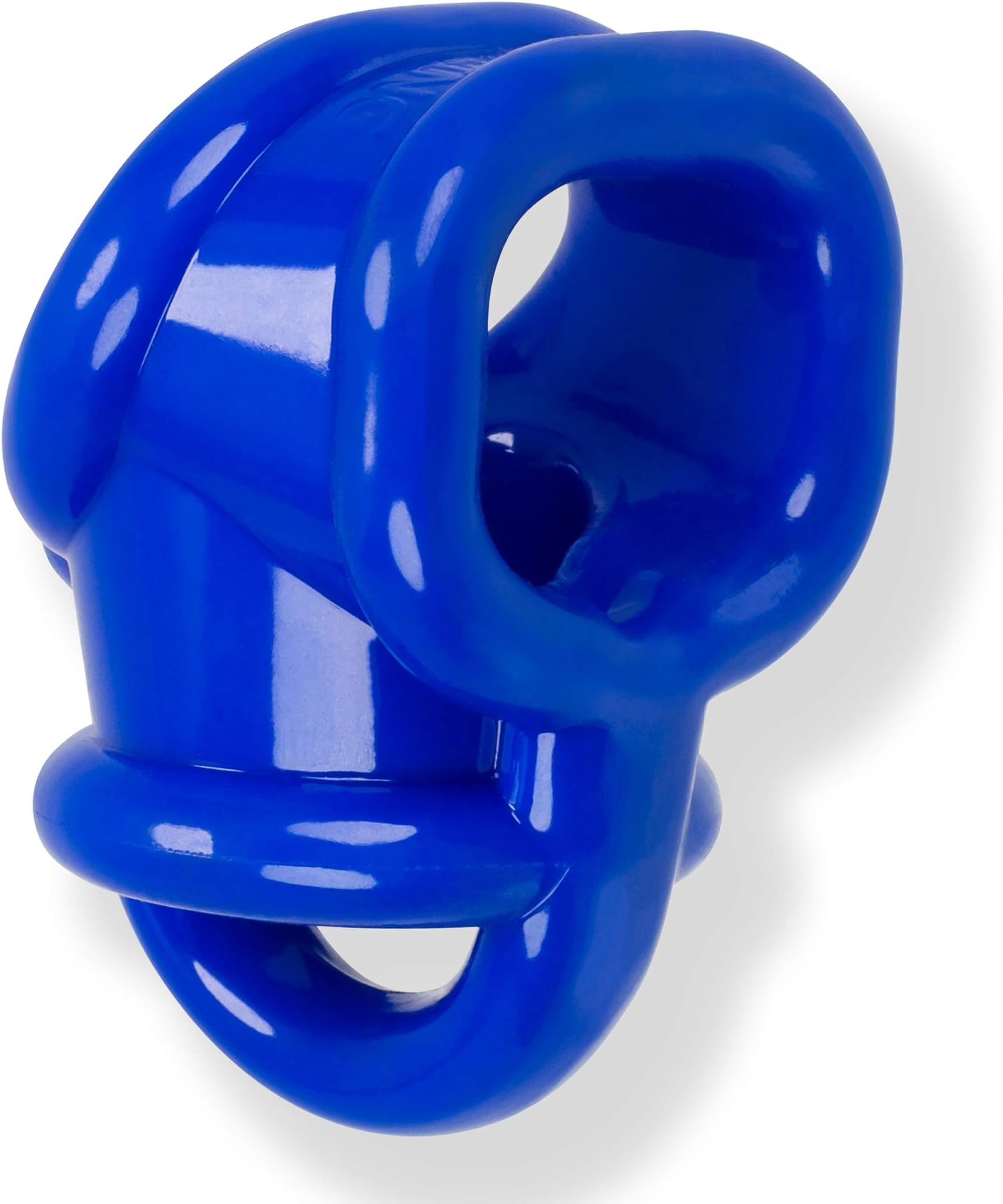 BALLSLING - Bold Nut-Stretcher, Package Booster, Ball Separator, Massive Head-Turning Bulge Builder - Blubbery FLEXtpr Toy to Stretch, Split, and Show Off Your Goods - Police Blue