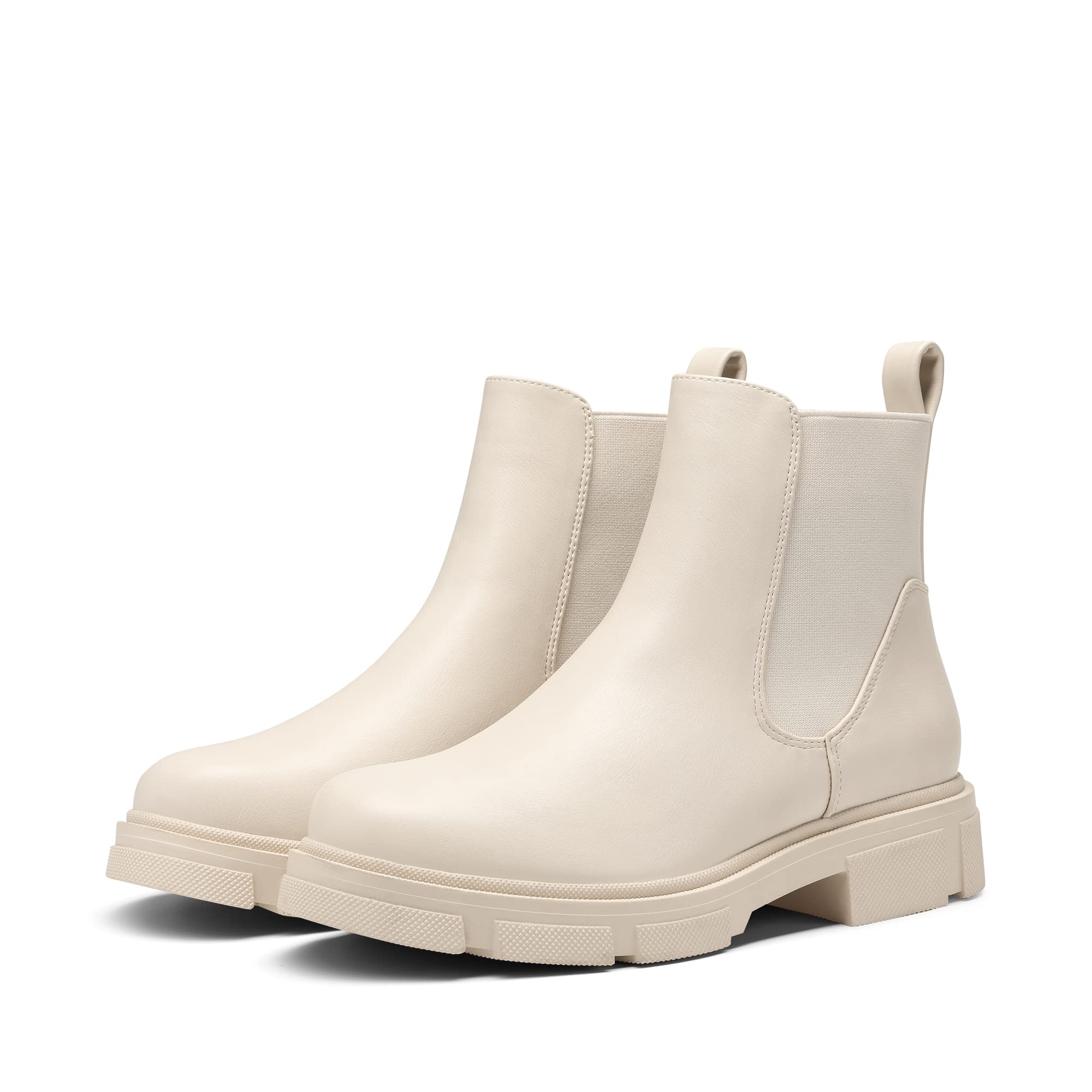 DREAM PAIRS Stivaletti Chelsea da Donna Stivali alla Caviglia Chelsea Booties