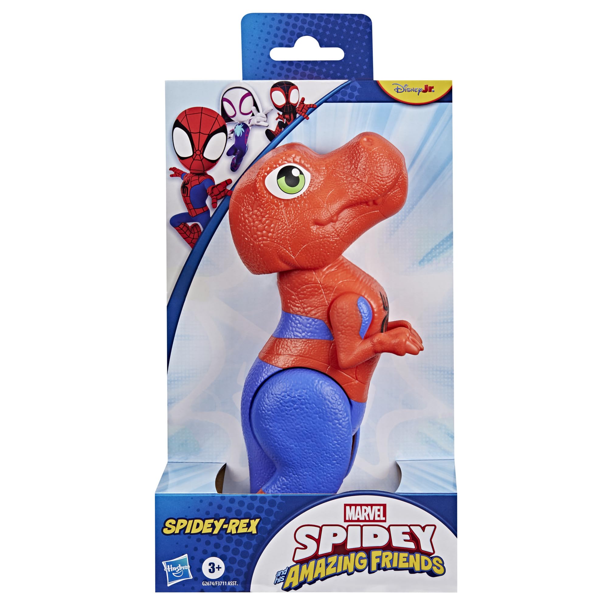 Marvel Spidey and His Amazing Friends Spidey-Rex Supersized Action Figure - Image 3