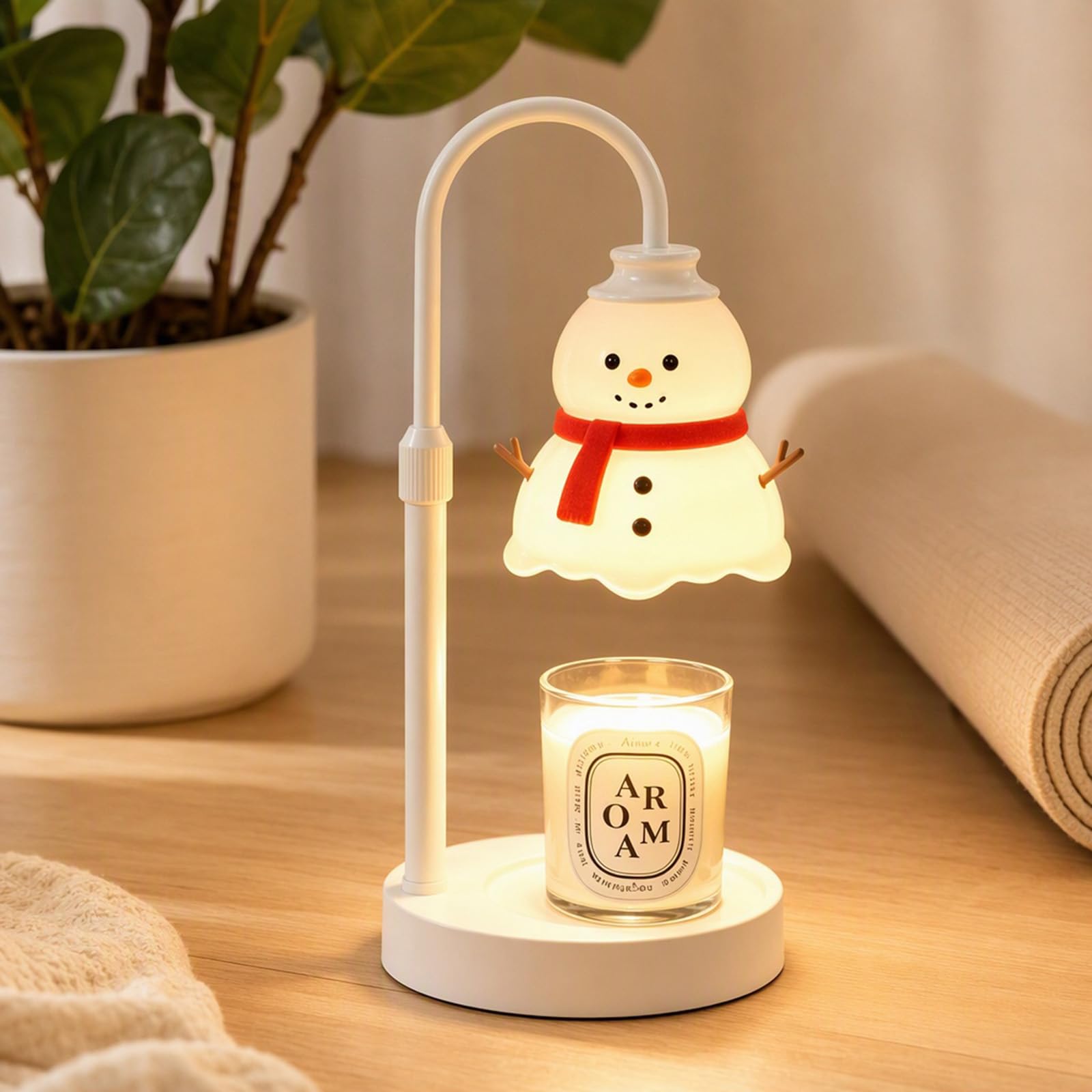 Lampa podgrzewacza świec 2/4/8H, 3-stopniowa regulacja (UK) (3 białe
