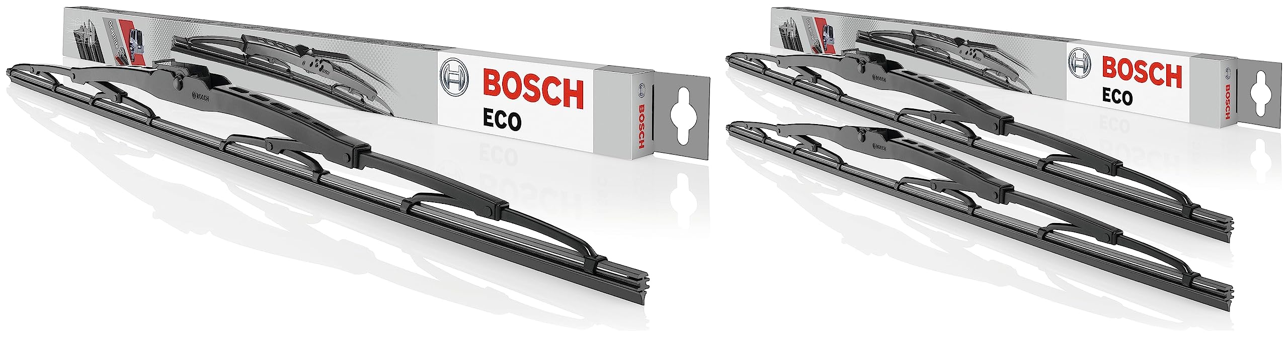 Bosch 3397010055 High Performance Replacement Wiper Blade, 22"/16" (Set of 2) & Bosch 33970116444VW Eco Front Wind Shield Wiper Blade, 16"-image-10