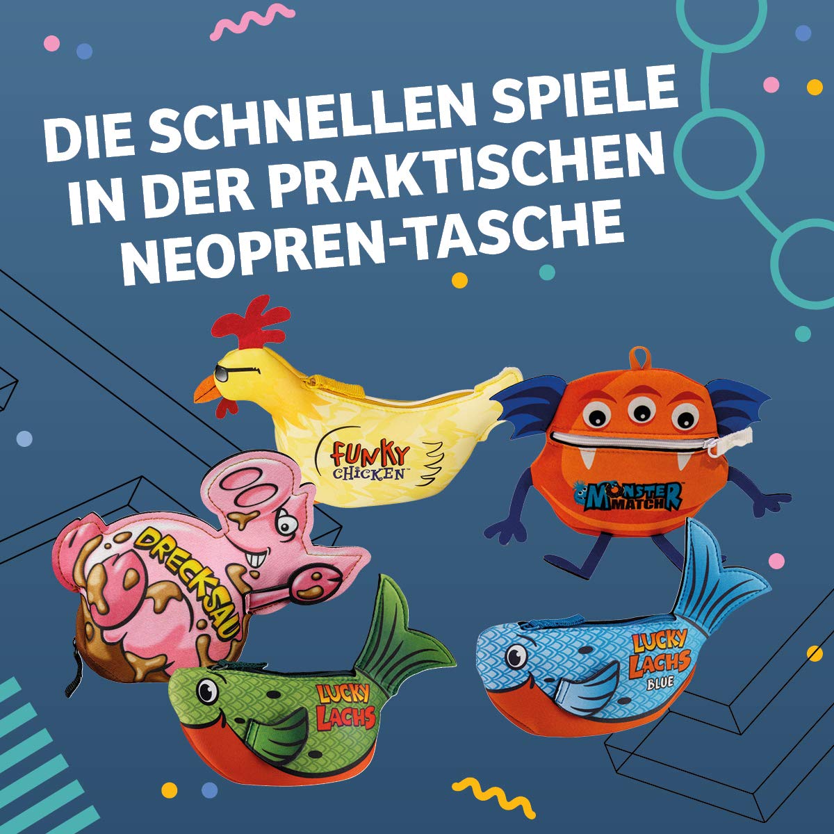 KOSMOS 695040 Funky Chicken, Kartenspiel, in deutscher Sprache