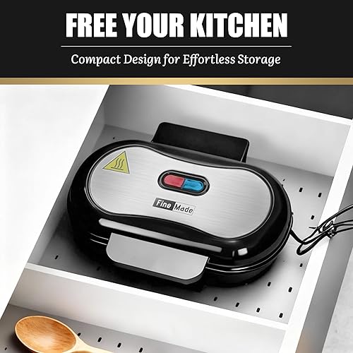 Miniatura 7 de Mini parrilla doble, máquina de sándwiches de desayuno, máquina de hamburguesas para hacer hamburguesas, parrilla de prensa Panini, parrilla