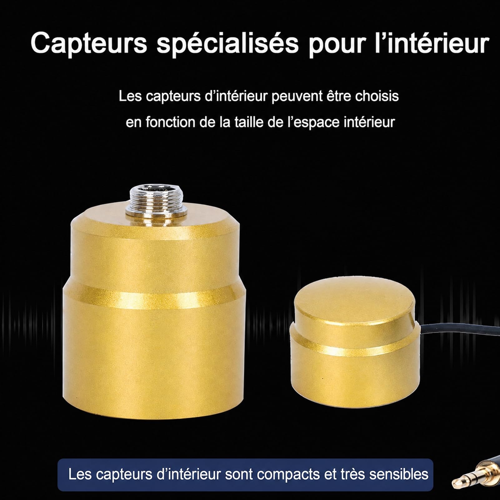 Détecteur de Fuite d’Eau Professionnel, 4 Modes de Fréquence Réglables