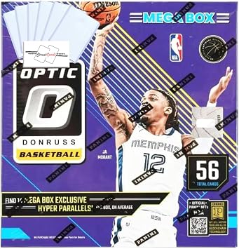 2025 Donruss Optic Basketball Mega Box with 56 Trading Cards + 6 Toploaders and StreetCards Magnet! Look for Downtowns!